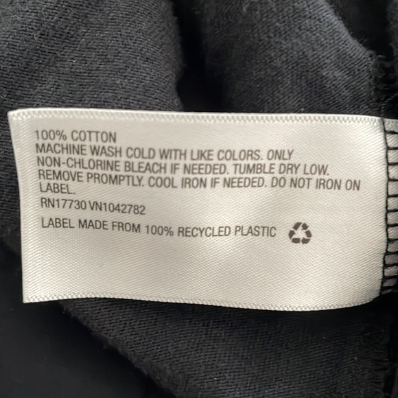 A New Day Puff Long Sleeves Jersey Style top- Black- size Medium - Picture 5 of 10